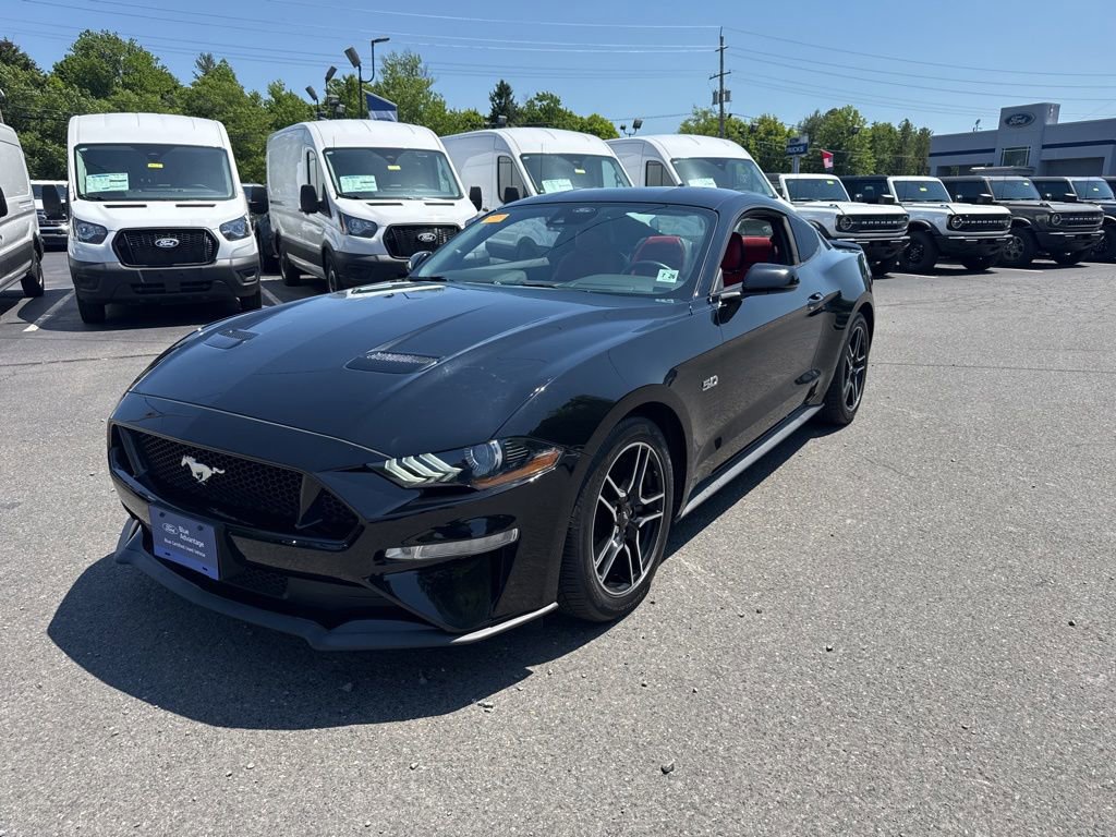 Certified 2021 Ford Mustang GT Premium w/ Equipment Group 401A RWD image 1