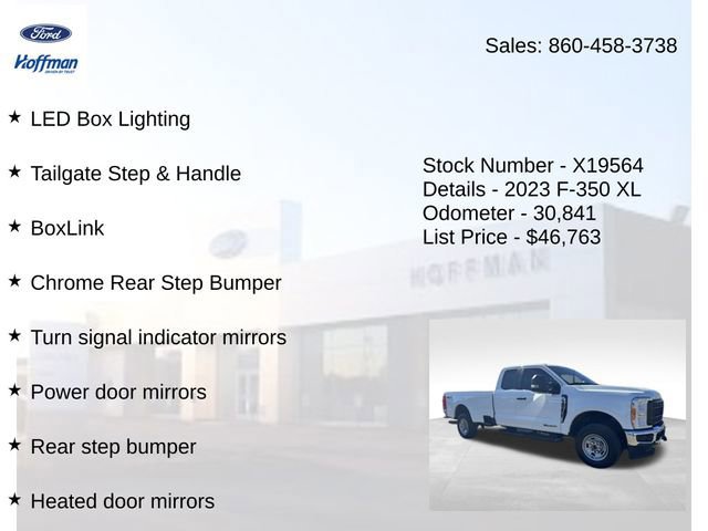 Certified 2023 Ford F350 XL w/ Snow Plow Prep Package AWD/4WD image 30