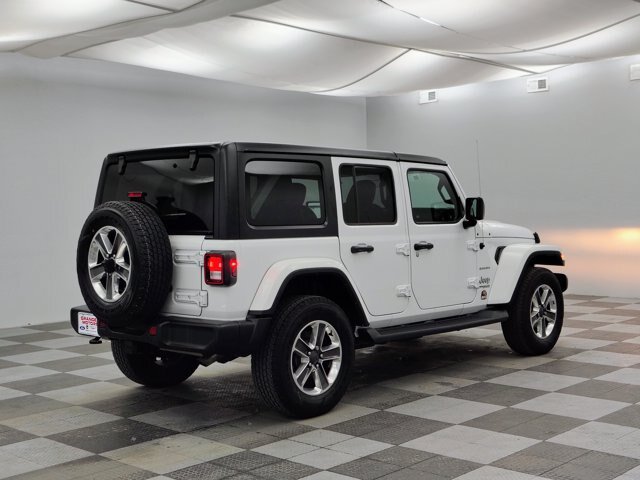 Used 2021 Jeep Wrangler Unlimited Sahara w/ Uconnect 4C Nav & Sound Group AWD/4WD image 10