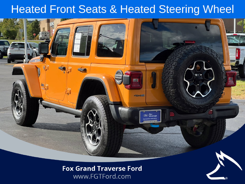 Used 2021 Jeep Wrangler Unlimited Rubicon 4xe w/ Steel Bumper Group AWD/4WD image 44