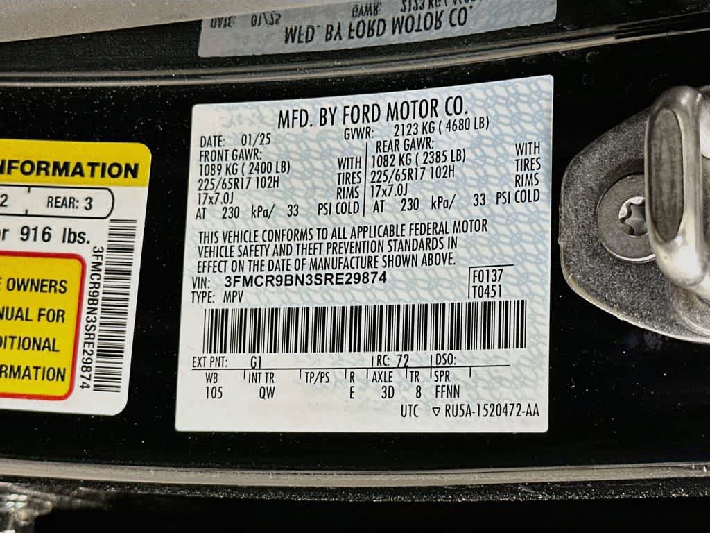 Certified 2025 Ford Bronco Sport Big Bend AWD/4WD image 22