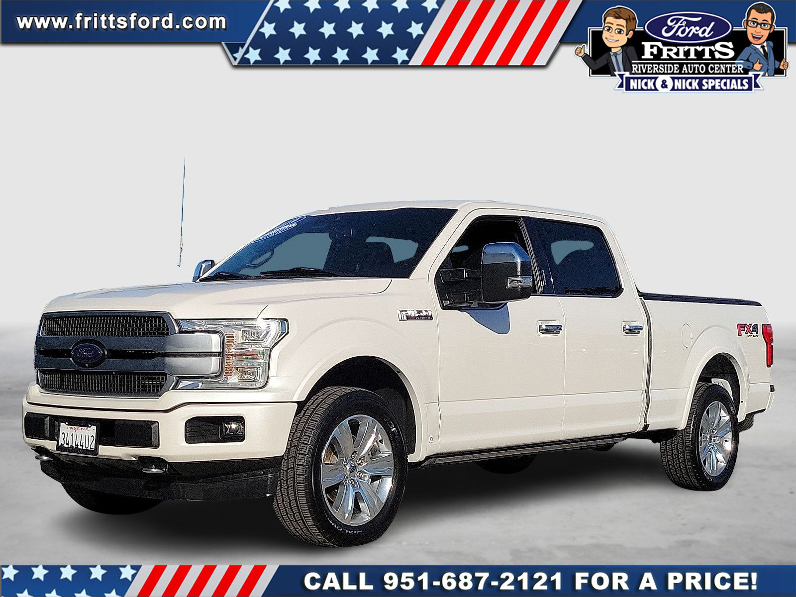 Certified 2019 Ford F150 Platinum w/ Equipment Group 701A Luxury AWD/4WD image 1