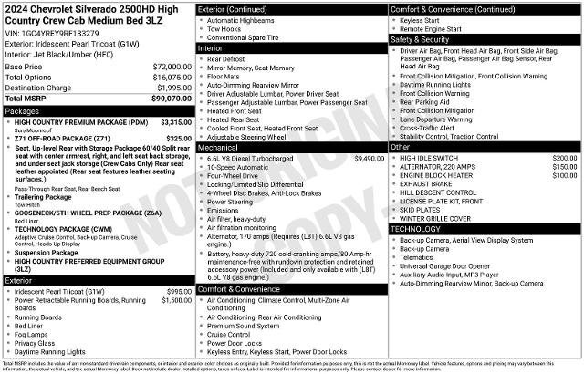 Used 2024 Chevrolet Silverado 2500 High Country w/ High Country Premium Package image 28