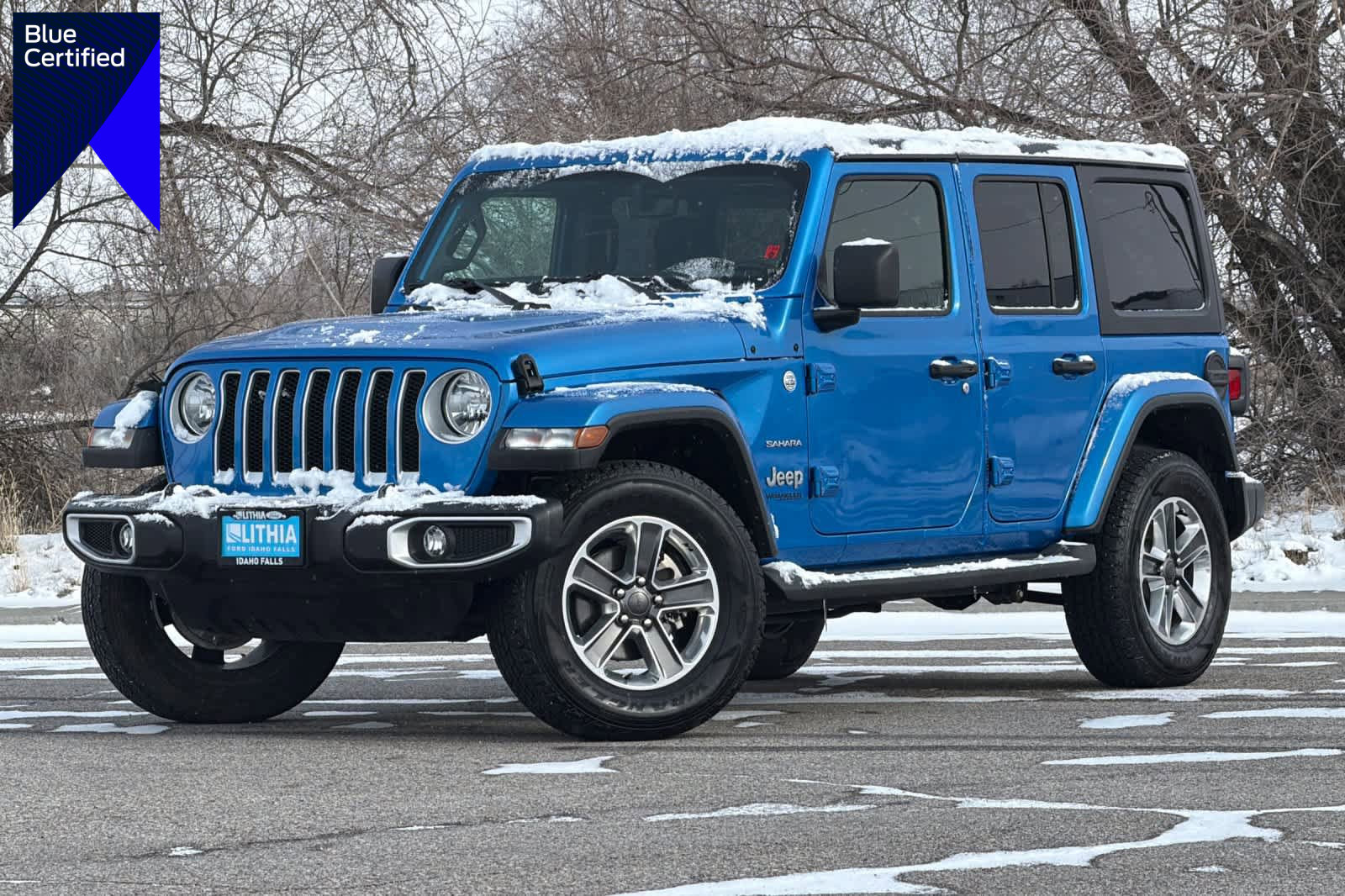 Used 2022 Jeep Wrangler Unlimited Sahara w/ Cold Weather Group image 1