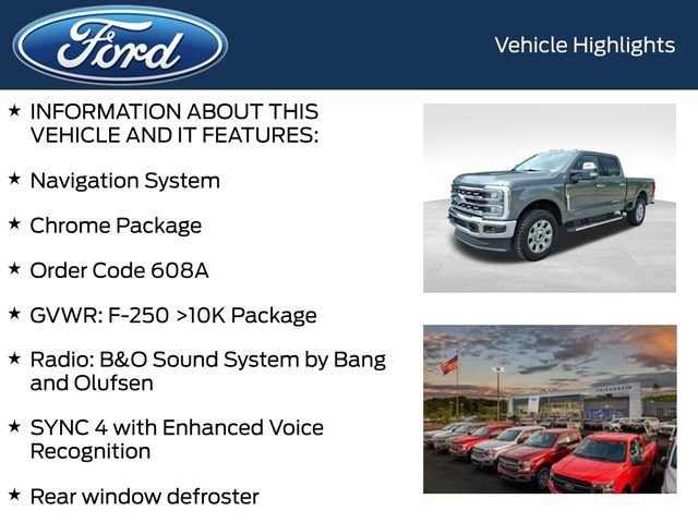 Certified 2025 Ford F250 Lariat w/ Chrome Package AWD/4WD image 5