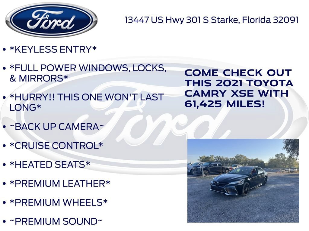 Used 2021 Toyota Camry XSE image 10
