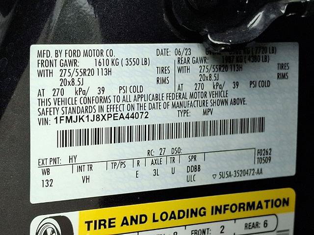 Certified 2023 Ford Expedition Max XLT AWD/4WD image 31