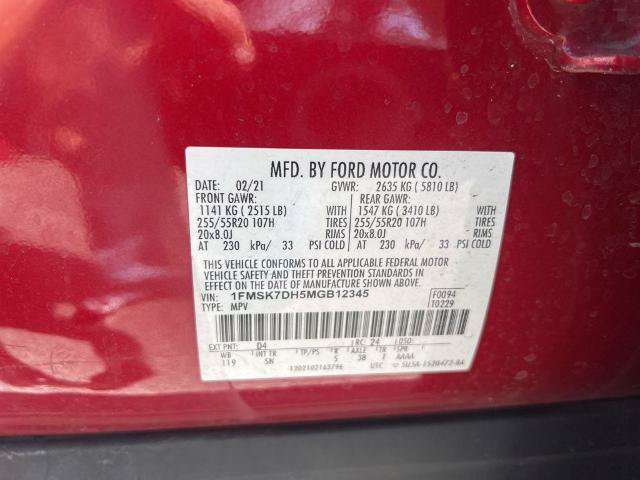 Certified 2021 Ford Explorer XLT w/ Equipment Group 202A RWD image 14