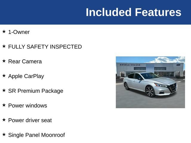 Used 2021 Nissan Altima 2.5 SR w/ SR Premium Package FWD image 5