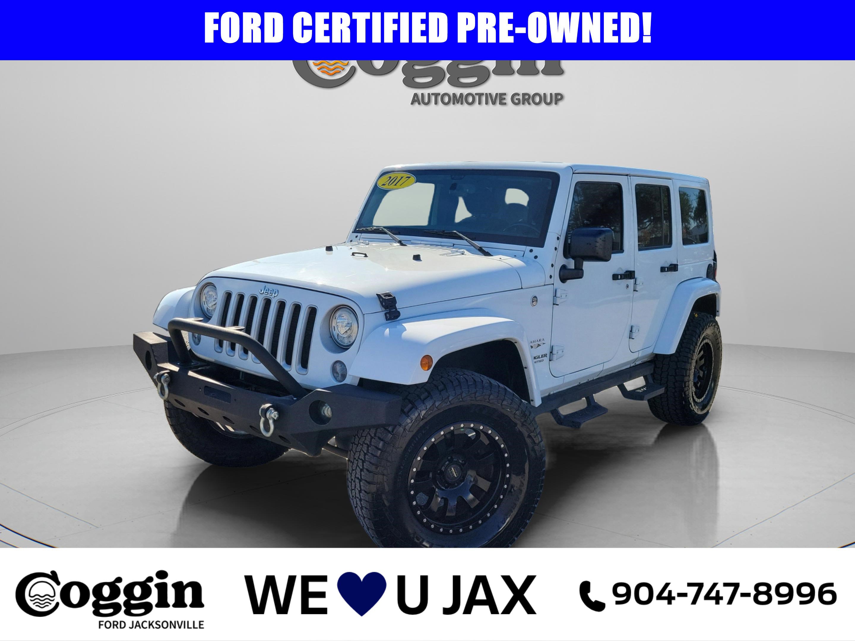 Used 2017 Jeep Wrangler Unlimited Sahara w/ Max Tow Package