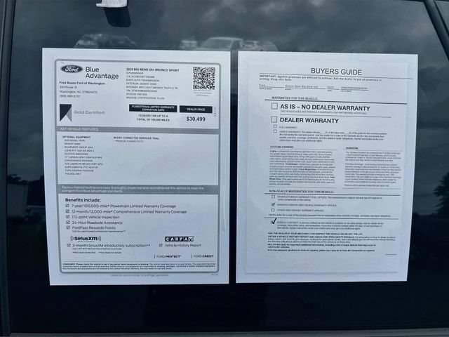Certified 2025 Ford Bronco Sport Big Bend w/ Convenience Package AWD/4WD image 40