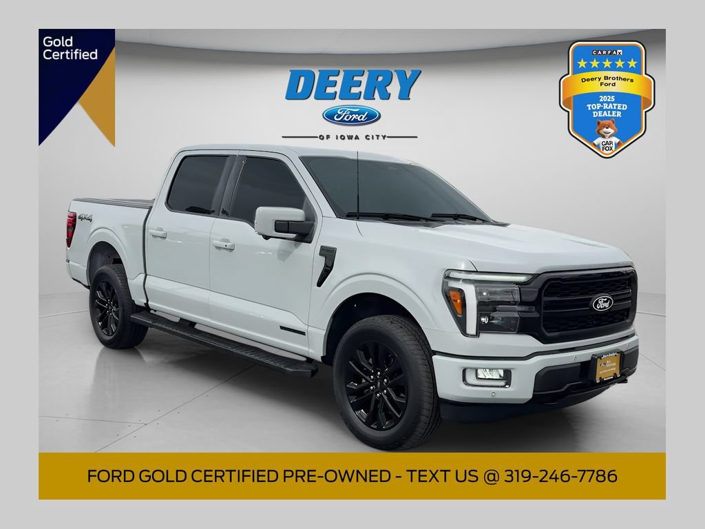 Certified 2024 Ford F150 Lariat w/ Equipment Group 502A High AWD/4WD video 1
