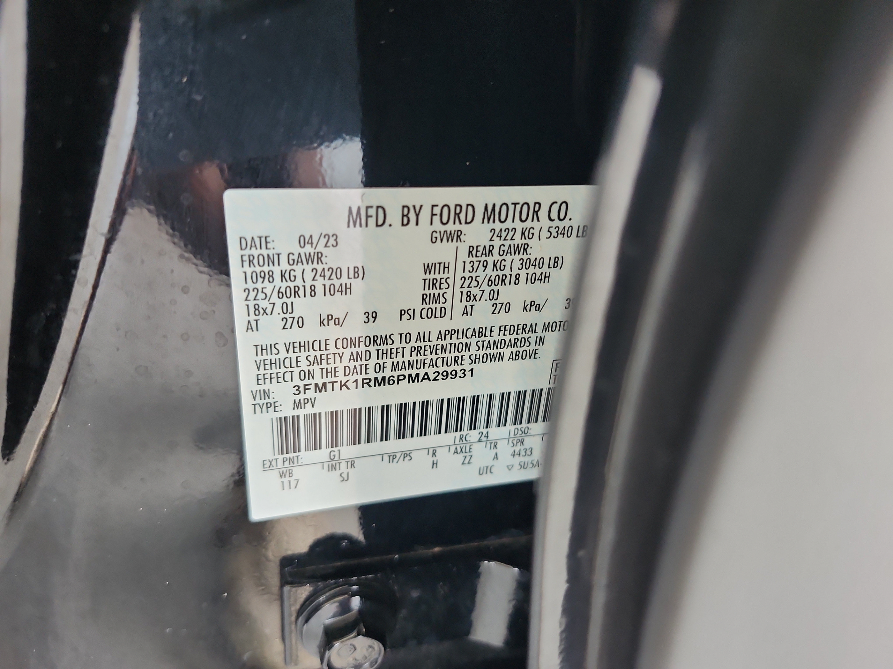 Certified 2023 Ford Mustang Mach-E Select RWD image 27