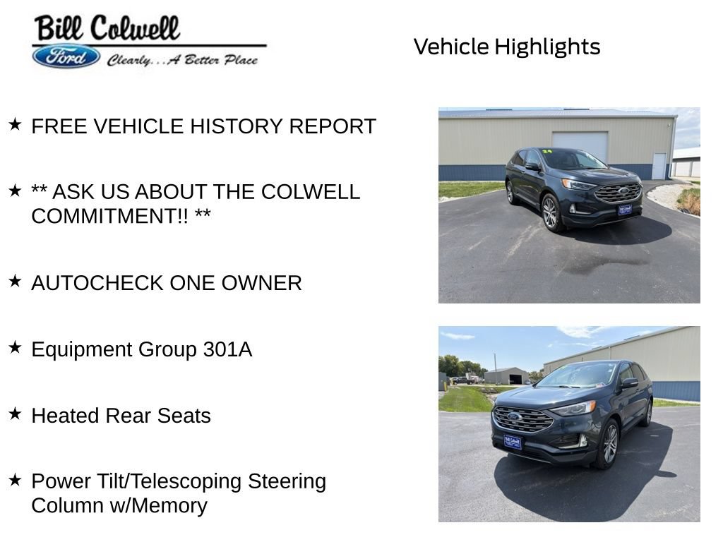 Certified 2024 Ford Edge Titanium w/ Equipment Group 301A AWD/4WD image 11