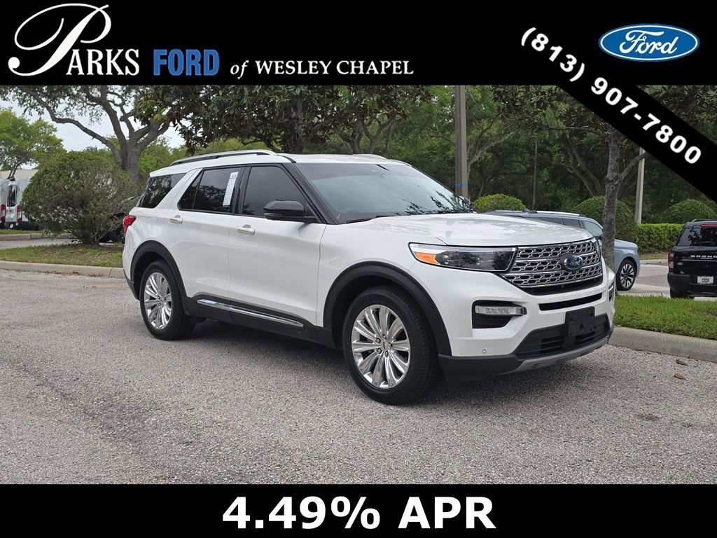 Certified 2023 Ford Explorer Limited w/ Limited Technology Package image 1
