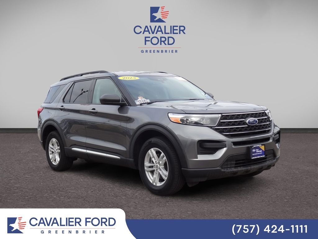 Certified 2023 Ford Explorer XLT w/ Class IV Trailer Tow Package