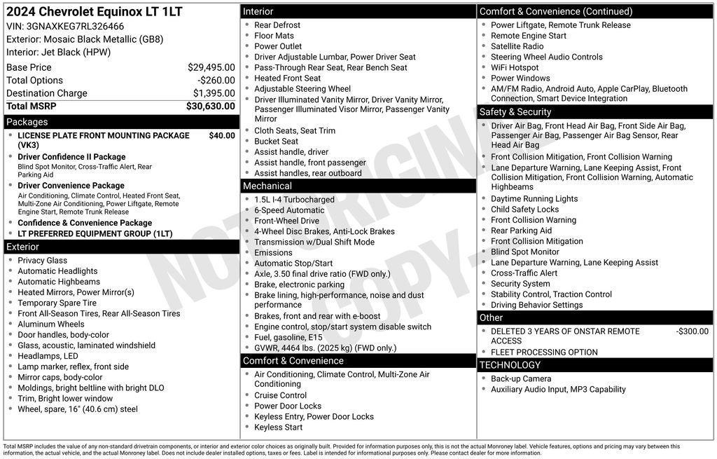 Used 2024 Chevrolet Equinox LT image 9