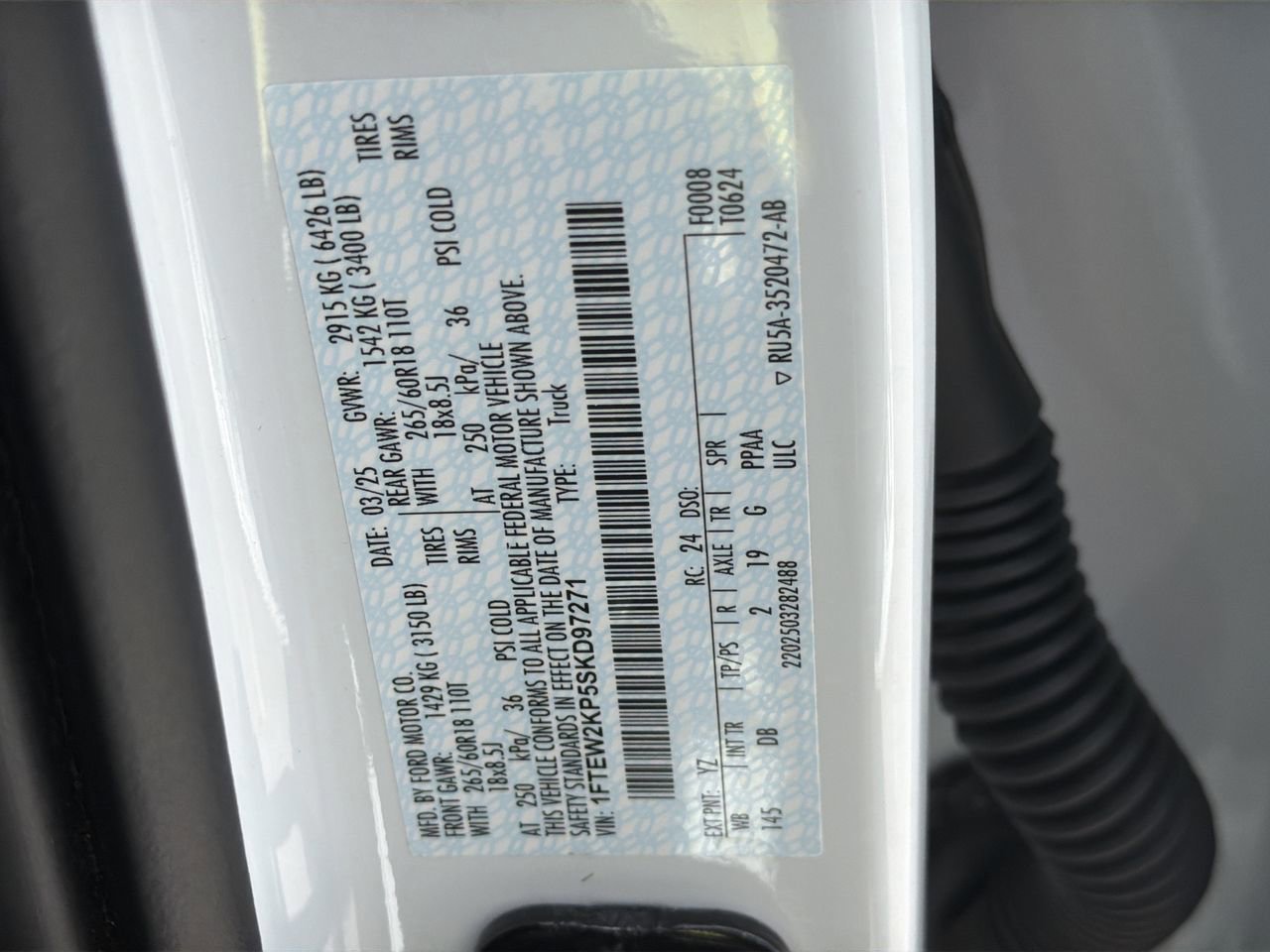 Certified 2025 Ford F150 STX RWD image 30