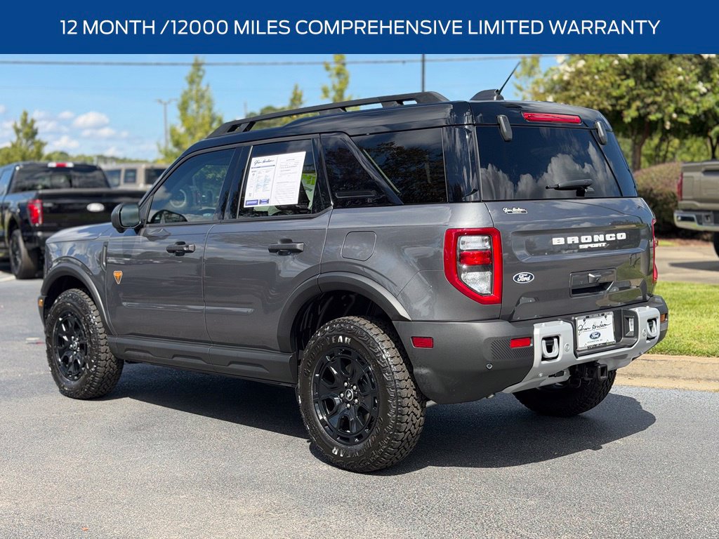 Certified 2026 Ford Bronco Sport Badlands w/ Sasquatch Badlands Package AWD/4WD image 5