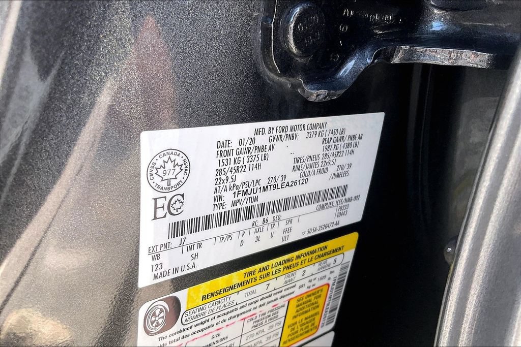 Certified 2020 Ford Expedition Platinum AWD/4WD image 34