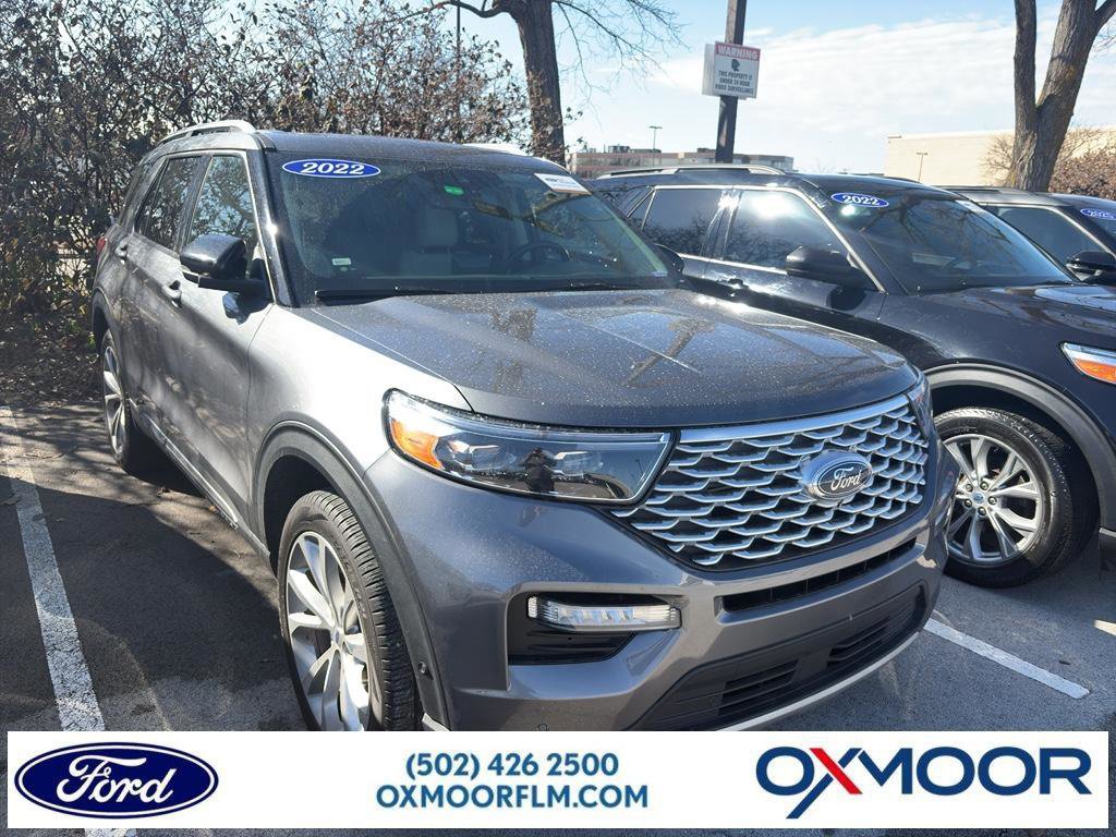 Certified 2022 Ford Explorer Platinum w/ Equipment Group 601A image 2