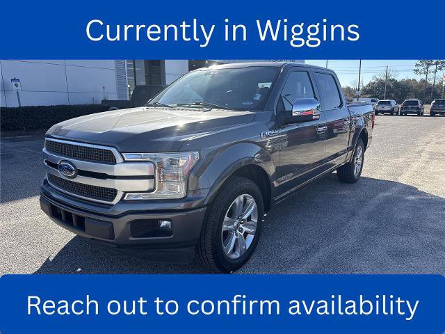 Certified 2018 Ford F150 Platinum w/ Equipment Group 701A Luxury