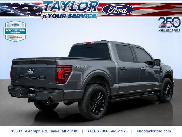 Certified 2024 Ford F150 Lariat w/ Equipment Group 502A High AWD/4WD image 4