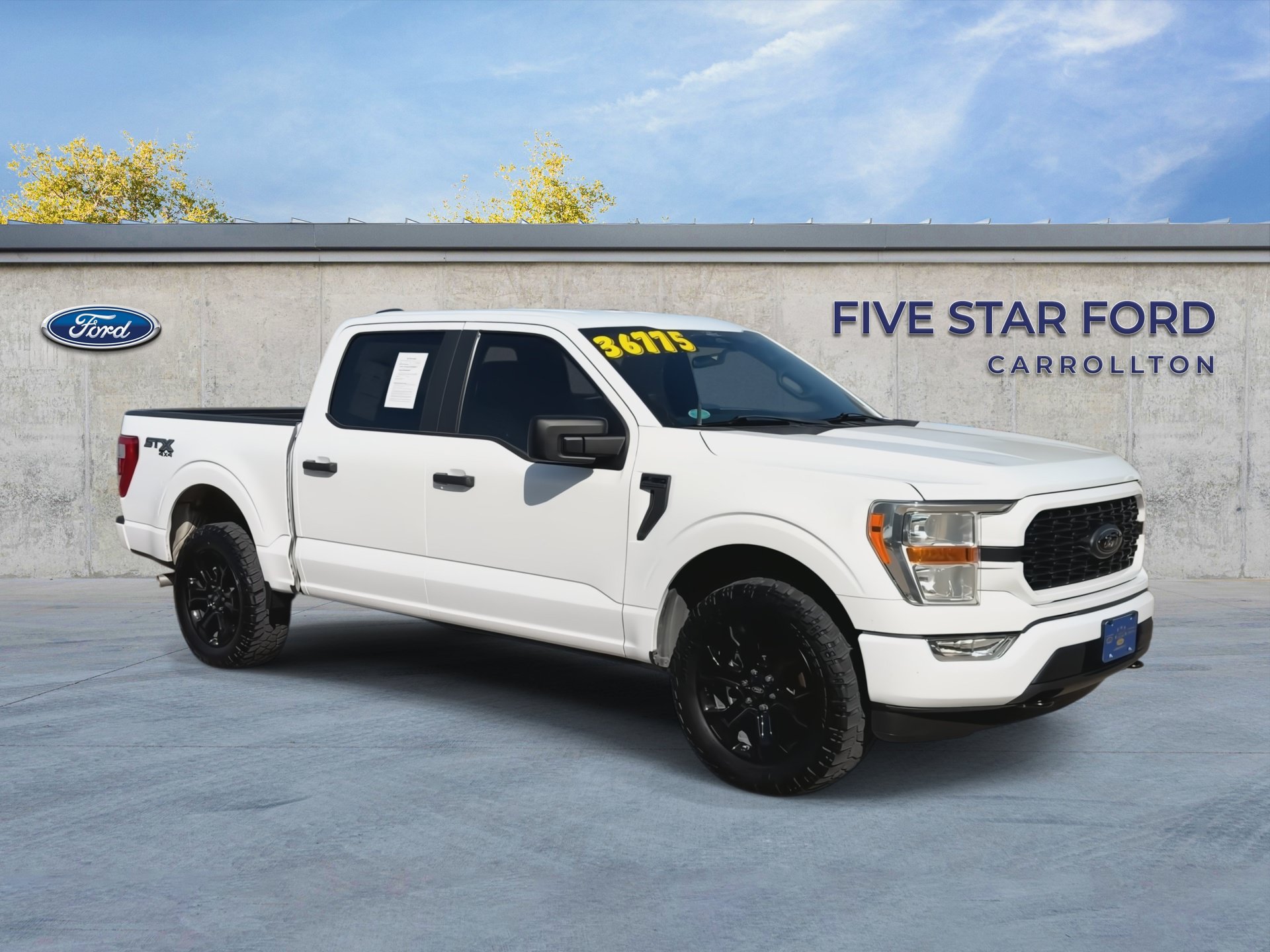 Certified 2022 Ford F150 XL w/ STX Black Appearance Package AWD/4WD image 2