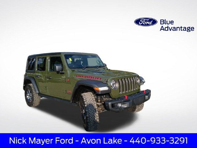 Used 2021 Jeep Wrangler Unlimited Rubicon w/ Steel Bumper Group AWD/4WD image 1