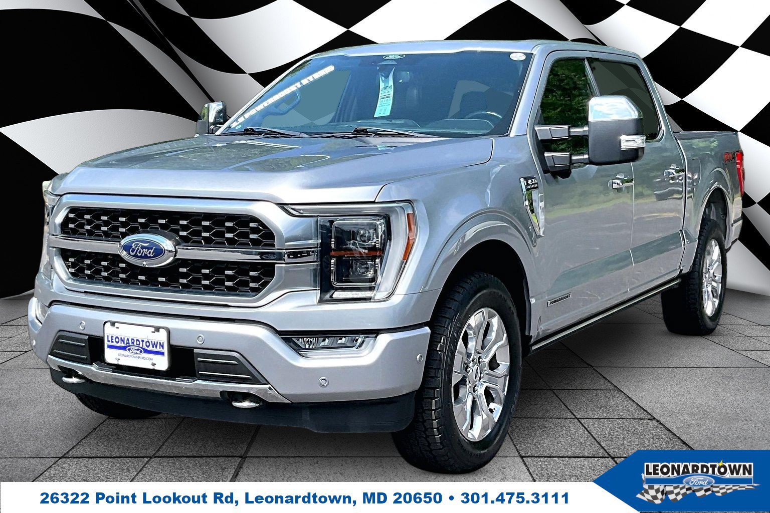 Certified 2022 Ford F150 Platinum w/ Equipment Group 701A High