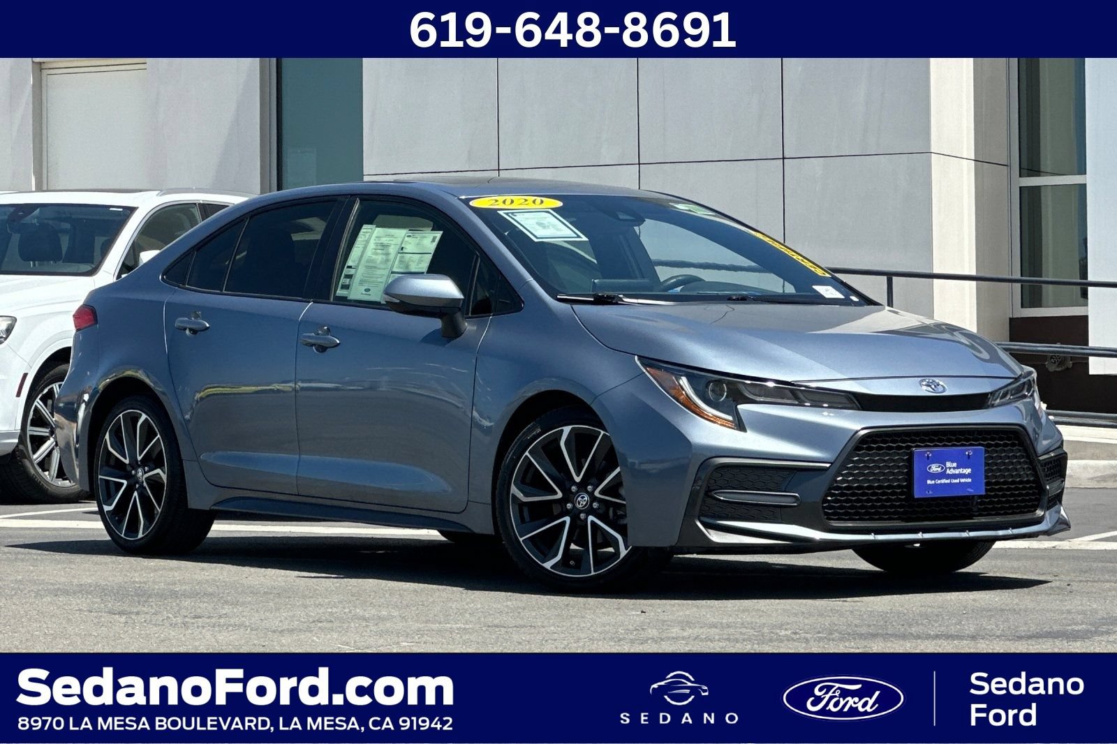 Used 2020 Toyota Corolla SE w/ SE Premium Package FWD image 1