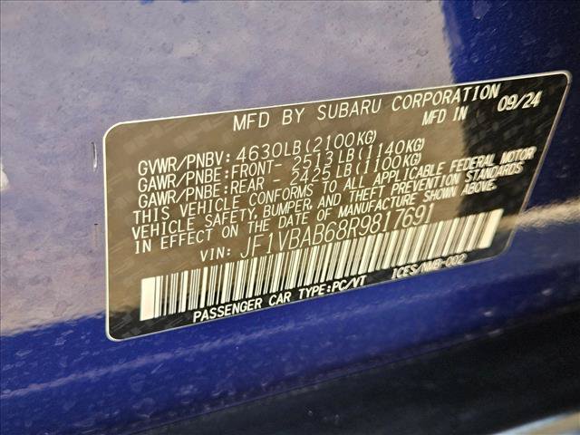 Used 2024 Subaru WRX AWD/4WD image 23