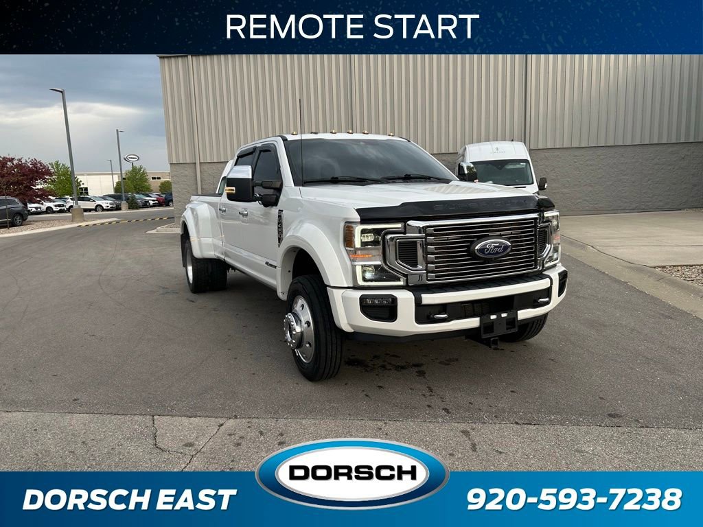 Certified 2022 Ford F450 Platinum w/ FX4 Off-Road Package AWD/4WD image 4