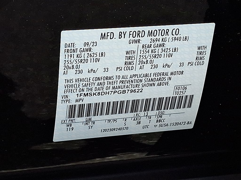 Certified 2023 Ford Explorer XLT w/ Equipment Group 202A AWD/4WD image 27