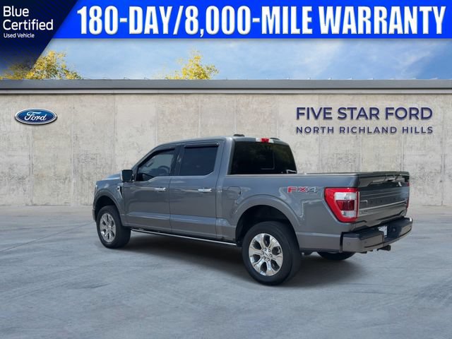 Certified 2022 Ford F150 Platinum w/ Equipment Group 701A High AWD/4WD image 8