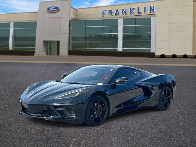 Used 2021 Chevrolet Corvette Stingray Preferred Cpe w/ Engine Appearance Package RWD image 3