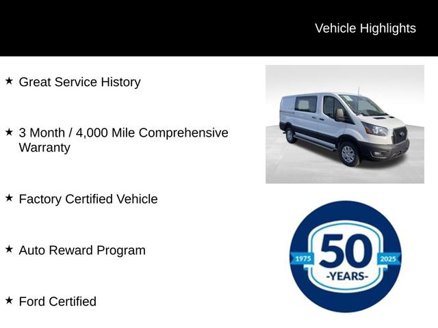 Certified 2024 Ford Transit 250 Low Roof w/ Exterior Upgrade Package RWD image 7