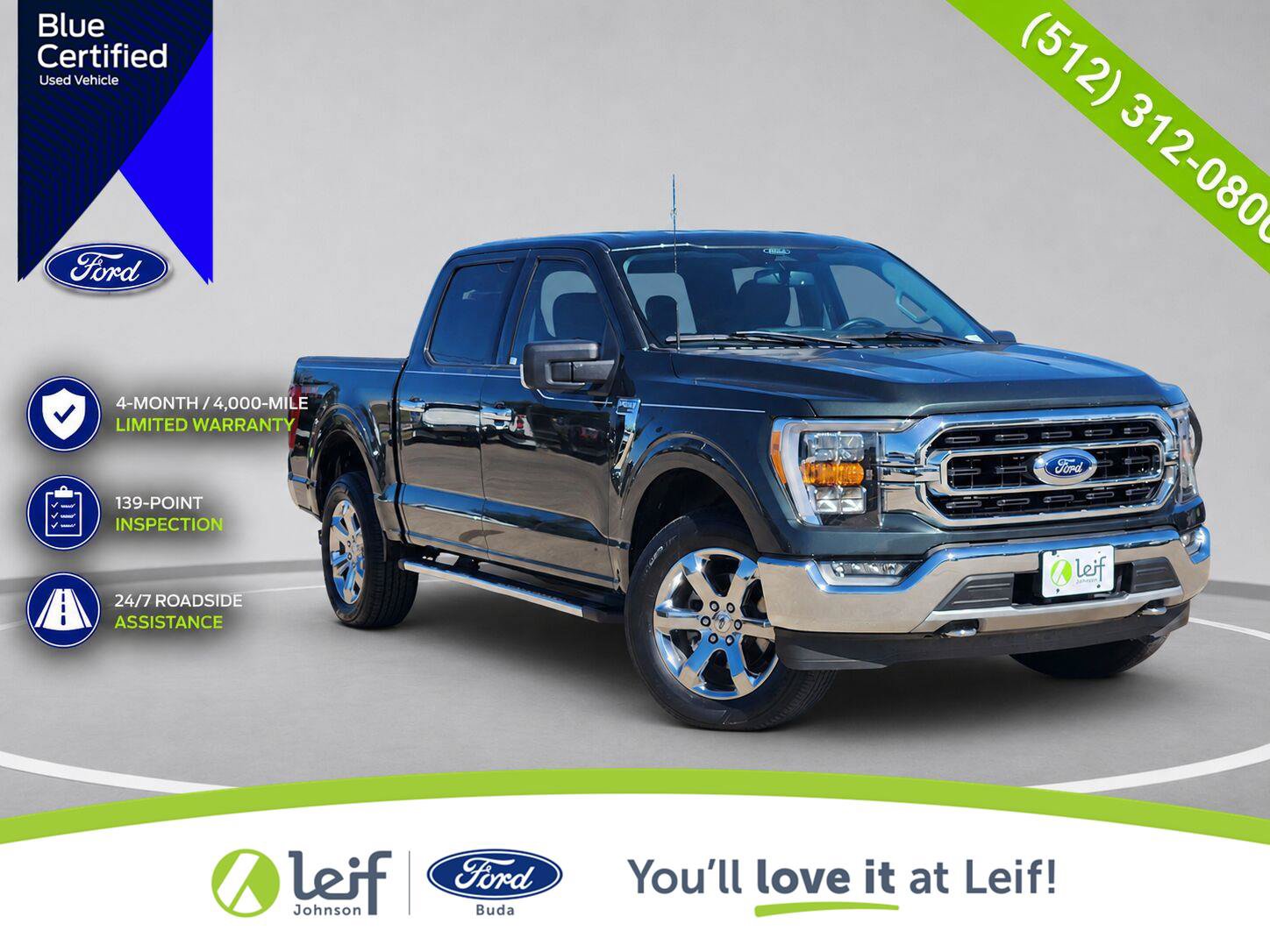 Certified 2021 Ford F150 XLT w/ Equipment Group 302A High AWD/4WD image 1