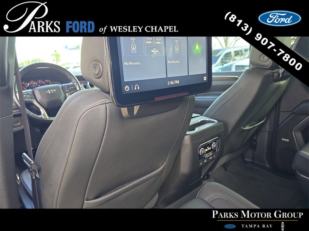 Used 2021 Chevrolet Tahoe Z71 w/ Rear Media and Nav Package image 16