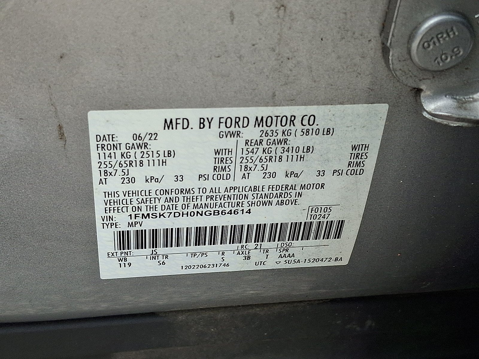 Certified 2022 Ford Explorer XLT w/ Equipment Group 202A RWD image 26