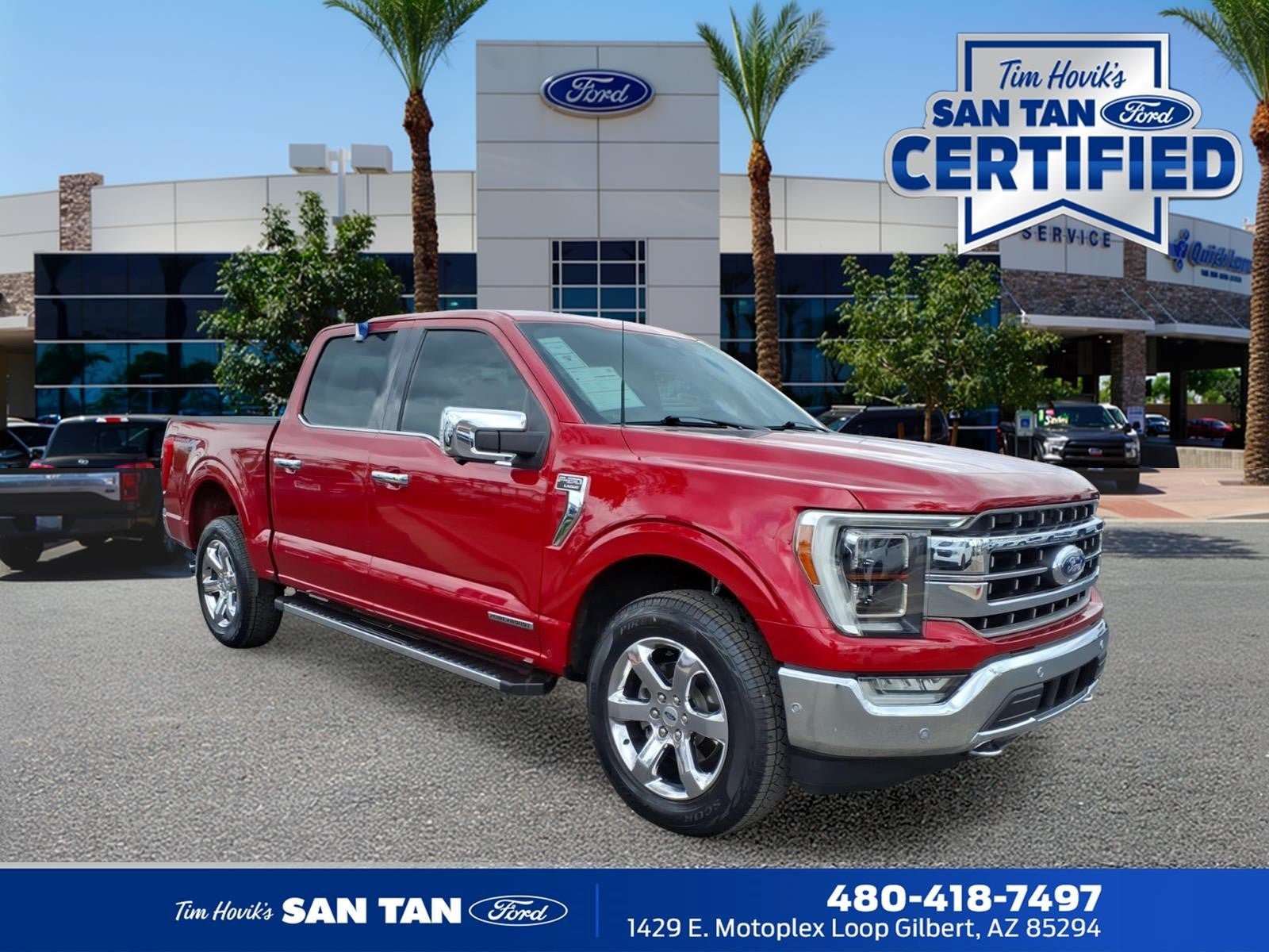Certified 2021 Ford F150 Lariat w/ Equipment Group 502A High