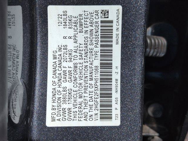 Used 2023 Honda Civic Sport image 22