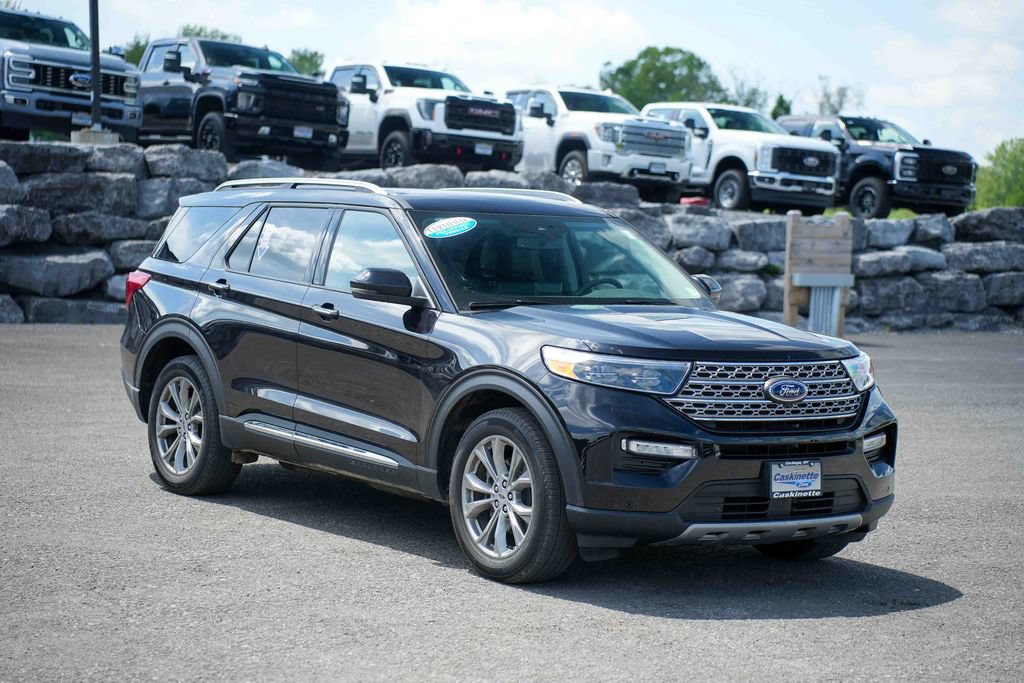Certified 2023 Ford Explorer Limited w/ Limited Technology Package AWD/4WD image 3