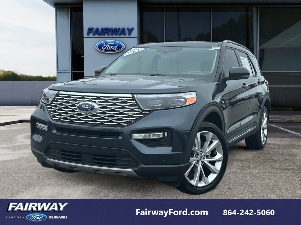 Certified 2023 Ford Explorer Platinum w/ Equipment Group 601A AWD/4WD image 1