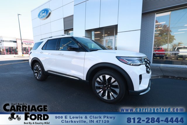 Certified 2026 Ford Explorer Platinum w/ LUX Leather Package