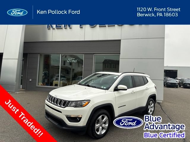 Used 2021 Jeep Compass Latitude w/ Sun and Sound Group AWD/4WD image 1