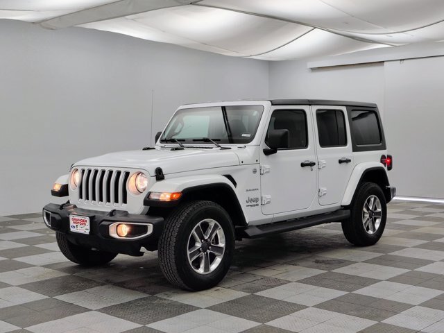 Used 2021 Jeep Wrangler Unlimited Sahara w/ Uconnect 4C Nav & Sound Group AWD/4WD image 6