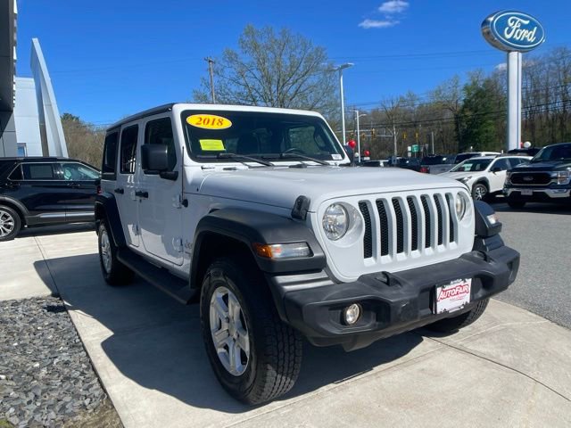 Used 2018 Jeep Wrangler Unlimited Sport S AWD/4WD image 1