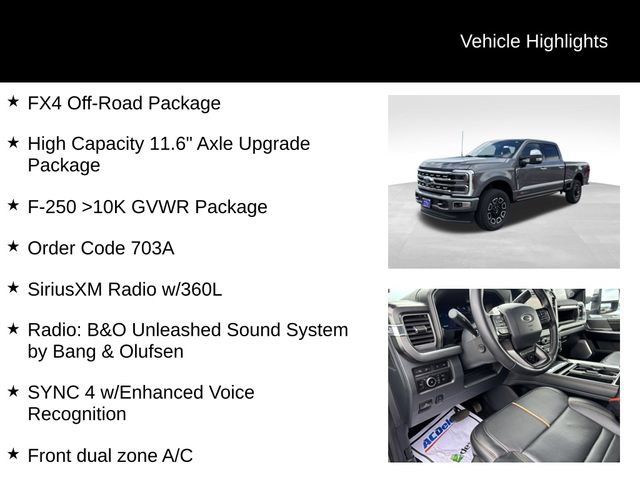 Certified 2024 Ford F250 Platinum AWD/4WD image 8