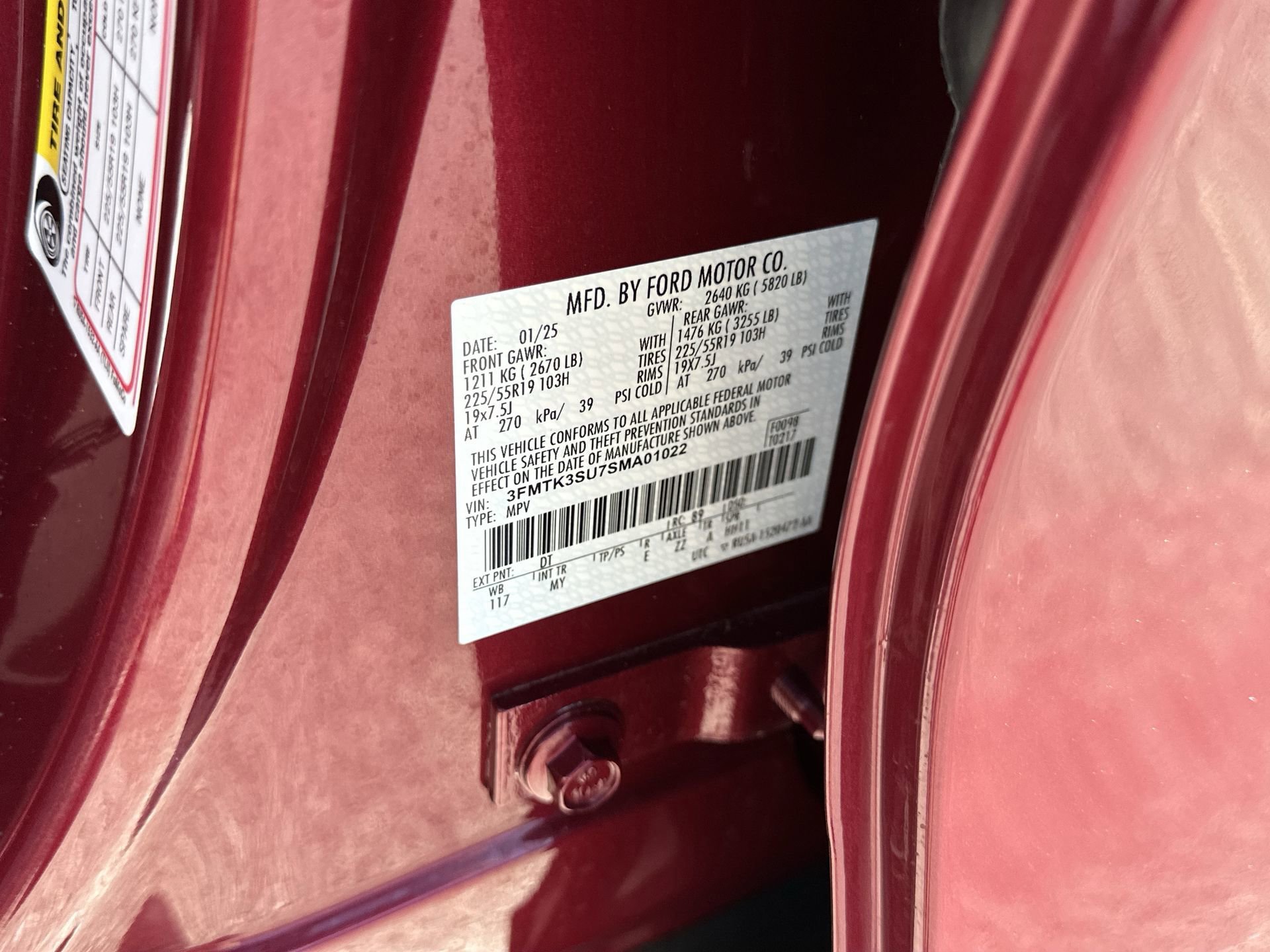 Certified 2025 Ford Mustang Mach-E Premium AWD/4WD image 67